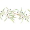 Olive Branch Wall Stencil | 2071 by Designer Stencils | Animal & Nature Stencils | Reusable Art Craft Stencils for Painting on Walls, Canvas, Wood | Reusable Plastic Paint Stencil for Home Makeover | Easy to Use & Clean Art Stencil